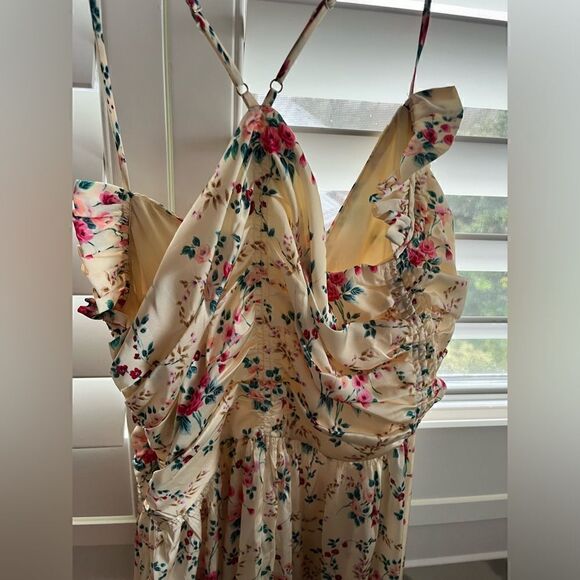 Jill Jill Stuart Floral Midi Dress Size 4 - Picture 4 of 6